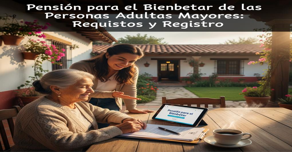 Pensión para el Bienestar de las Personas Adultas Mayores: Requisitos y Registro